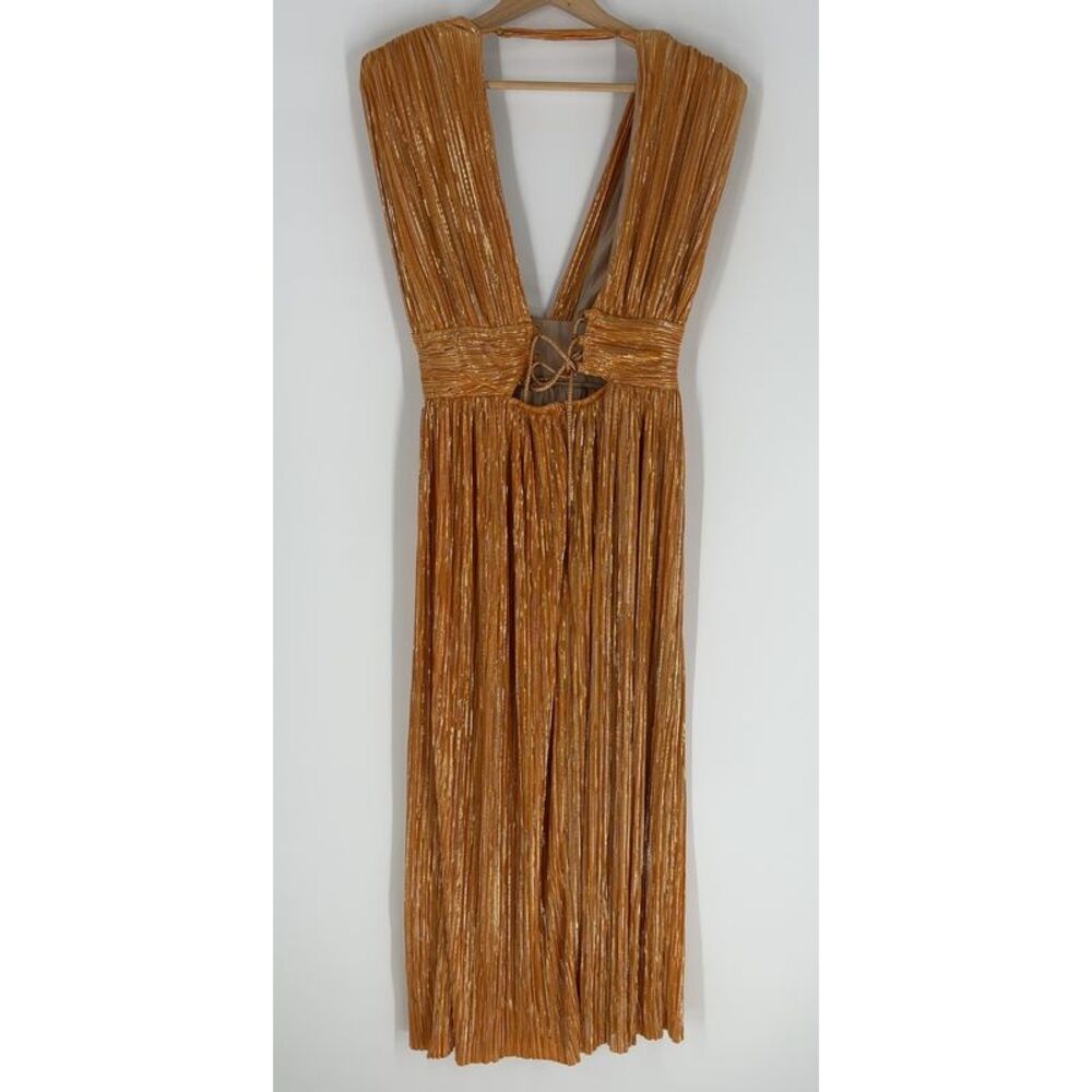 Sabina Musayev Gold Backless Dress - Picture 2 of 5
